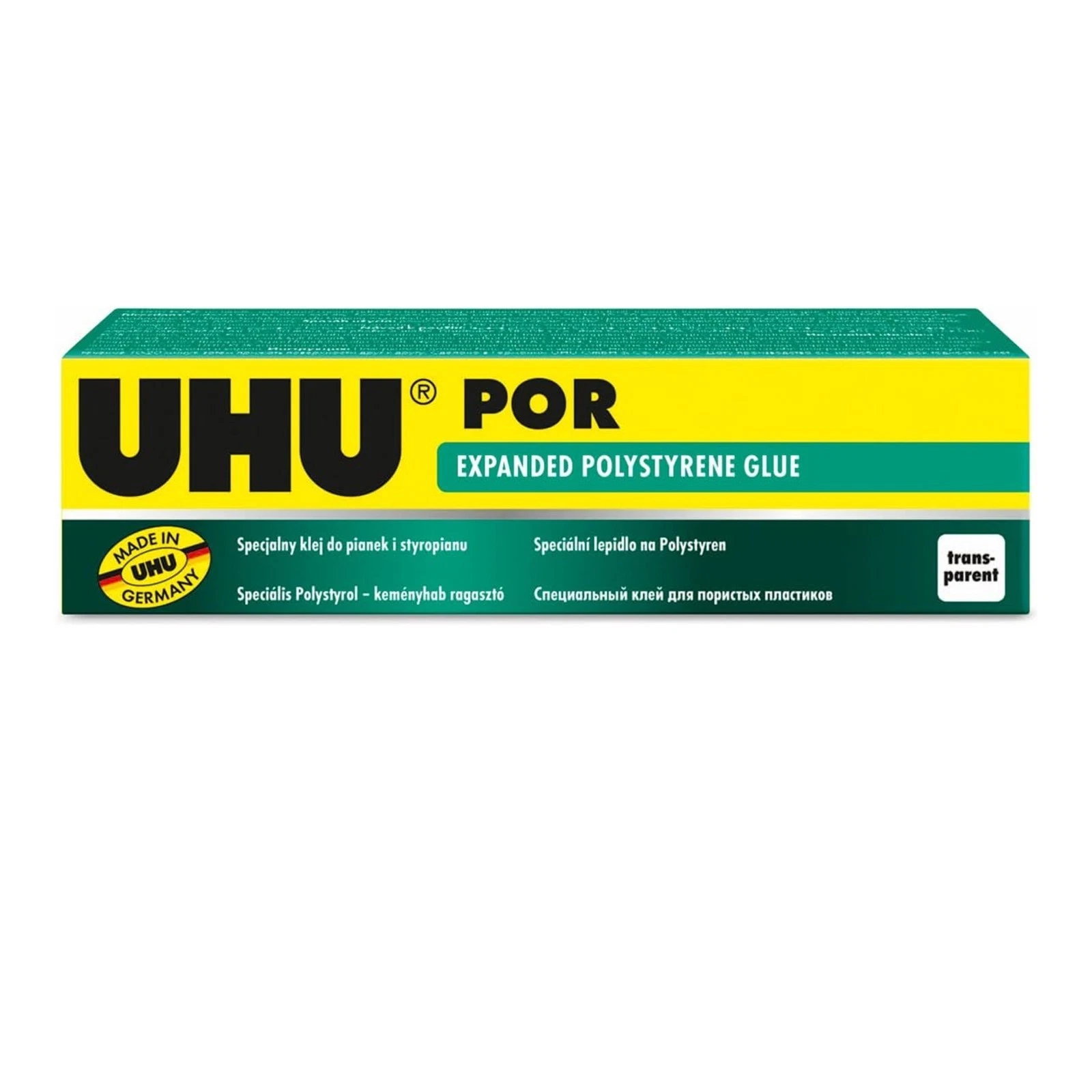 UHU POR EXPANDED POLYSTYRENE GLUE 50ML